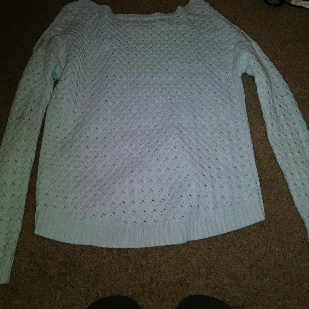Knitted pullover sweater
